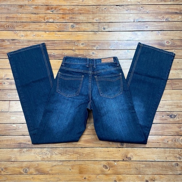 Loïs Julianne 2 jeans bundle bootcut straight blue 60’s style high rise 26 stret - Picture 6 of 16